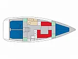 Sun Odyssey 379 - Layout image