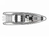 Axopar 37  Sun Top - Layout image
