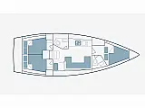 Bavaria 41 - Layout image
