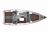 Bavaria Cruiser 46 /4cab - [Layout image]