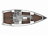 Bavaria 37 - Layout image