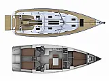 Bavaria Cruiser 45 - [Layout image]