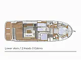 Swift Trawler 47 - Layout image