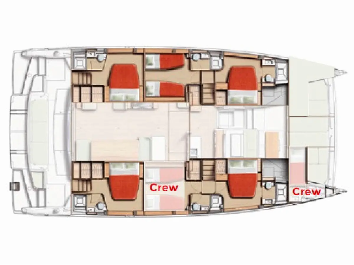 Bali 5.8 (2025) in Spain deck plan