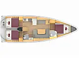 Bavaria 42 Cruiser - Layout image