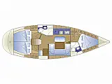 Bavaria 41 - Layout image