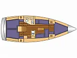 Bavaria Cruiser 37 S - Layout image