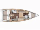Dufour 390 Grand Large[G] - Layout image