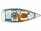 Sun Odyssey 32i - Layout image