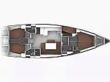 Bavaria Cruiser 51 - Layout image