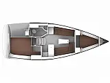 BAVARIA C 33  - Layout image