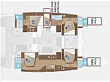 Lagoon 52F - Layout image