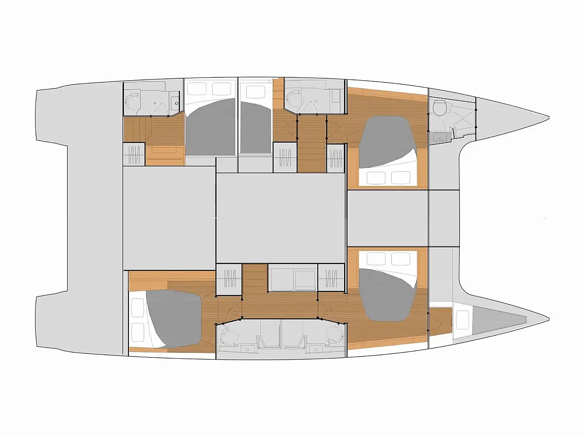 Tanna 47 (2025) in Turkey deck plan