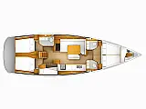 Sun Odyssey 519 - Layout image