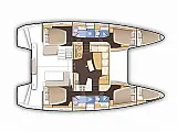 Lagoon 42 - Layout image