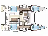 Nautitech 40 - Layout image