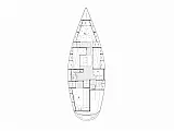 Halberg Rassy 34 - Layout image