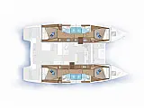 Lagoon 46  - Layout image