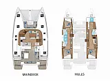 Lagoon 46 - Layout image