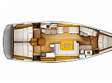 Sun Odyssey 449 - Layout image