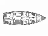 Gulet Anđeo - Layout image