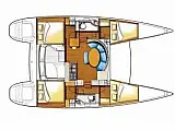 Lagoon 380 - Layout image