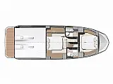 Prestige 420 Fly - Layout image