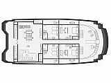 Power Cat - Petrel Cabin - Layout image