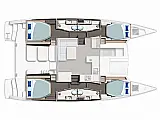 Sunsail 424/4/4 - Layout image