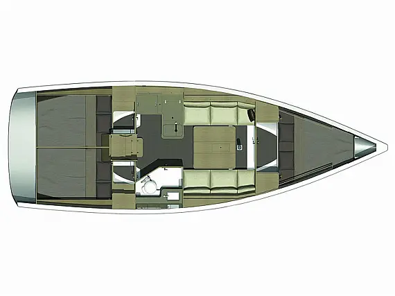Dufour 350 GL - Immagine di layout