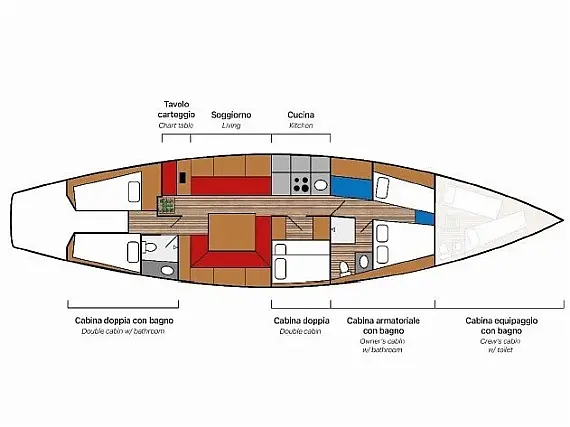 Carlini Sciarelli 62.5 - [Layout image]