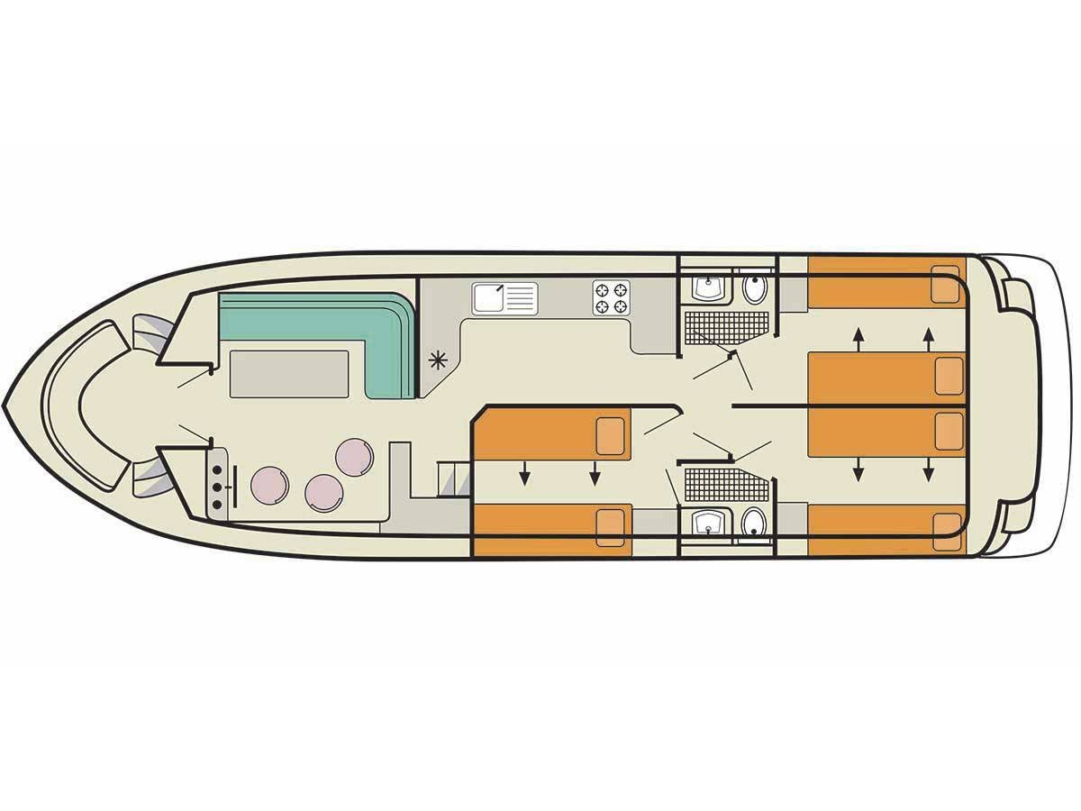 Calypso (2005) in United Kingdom deck plan