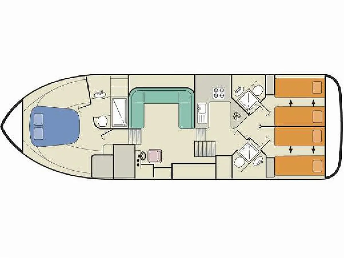 Mystique (2012) in United Kingdom deck plan