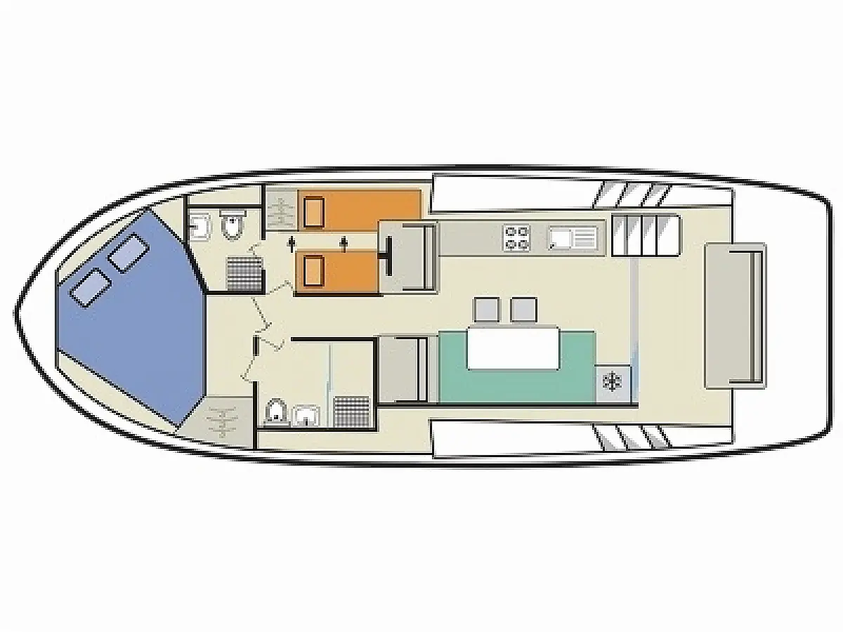Horizon 2 (2024) in United Kingdom deck plan
