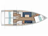 Sun Odyssey 380 - Layout image