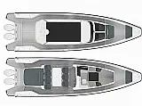 Axopar 37  Sun Top - Layout image