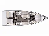 Dufour 470 - Layout image