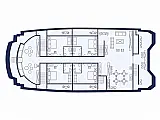 Power Cat - Endemic Cabin - Layout image