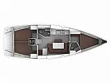 Bavaria Cruiser 41 (3 cab.) - Layout image