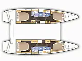 Lagoon 42 - Layout image