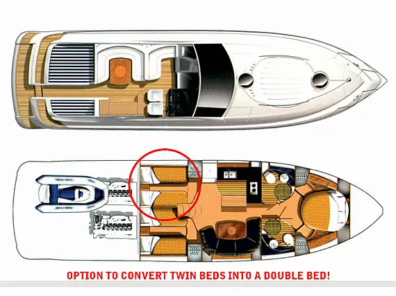 Fairline Targa 52 GT - Immagine di layout