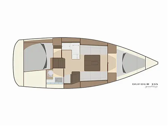 Dufour 335 GL - Immagine di layout