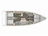 Dufour 48 - Layout image
