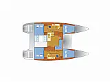 Lagoon 39 - Layout image