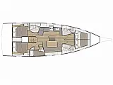 Oceanis 46.1 - Layout image