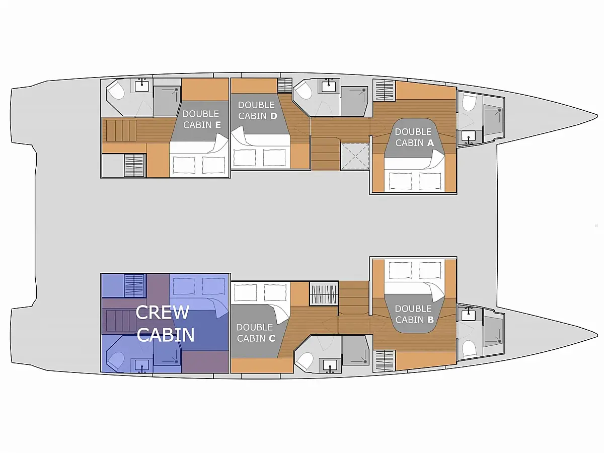 Aura 51 (2026) in Greece deck plan