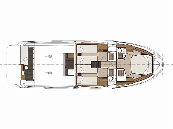Greenline  48 Fly - Immagine di layout