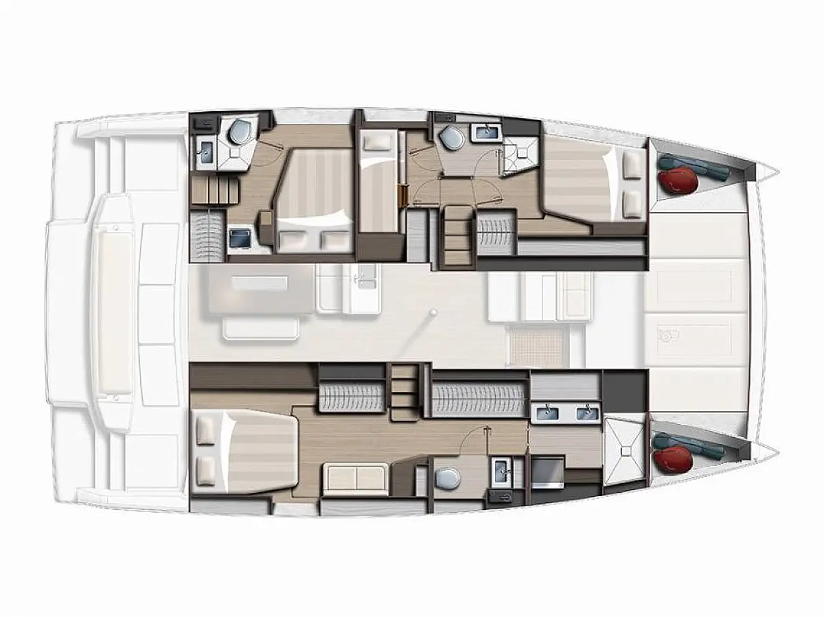 Bali 4.6 (2025) in Norway deck plan