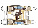 Lagoon 42 - Layout image