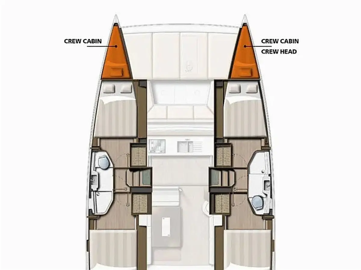 Bali Catsmart (2026) in Sardinia deck plan